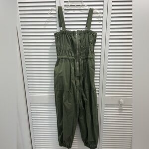 Gilli Olive Green Utility Jumpsuit - Size M